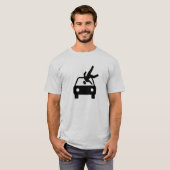 Naar auto Shirt (Voorkant volledig)