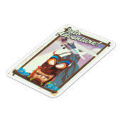 naar avontuur! magneet (Linkerzijde)