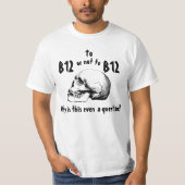 Naar B12 of niet? T-shirt (Voorkant)