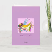 Naar Baba en Dido's Little Angel Kaart (Achterkant)