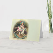 Naar Banbury Cross Happy Birthday Kaart (Achterkant)