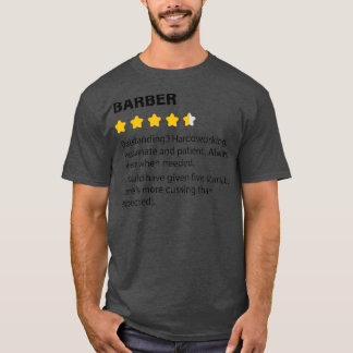 naar BARBER grappige definitie T-shirt
