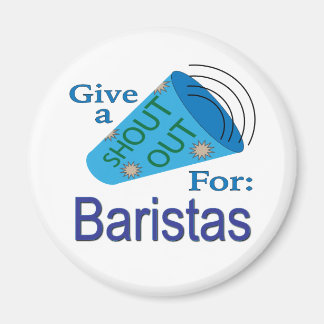 Naar Baristas. Magneet