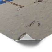 Naar Beach lopen Poster (Hoek)