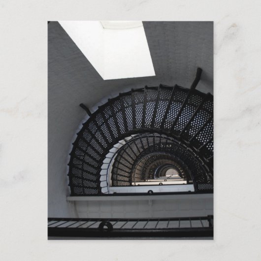 Naar beneden briefkaart (Voorkant)