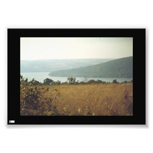 Naar beneden door de foto van de rivier foto afdruk (Voorkant)