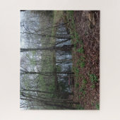 Naar beneden door de Pond Jigzaag Puzzle Legpuzzel (Verticaal)