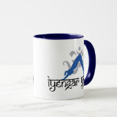 Naar beneden gerichte Dog Iyengar Yoga Mok (Voorkant rechts)