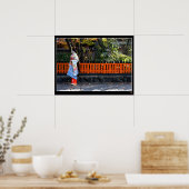Naar beneden in Gion Poster (Keuken)