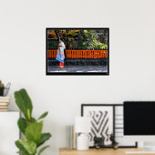 Naar beneden in Gion Poster (Thuiskantoor)