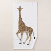 Naar beneden kijken badhanddoek (Badhanddoek)