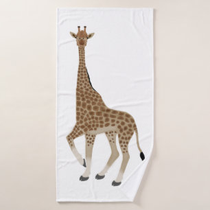 Naar beneden kijken badhanddoek