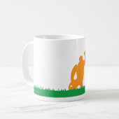 Naar beneden koffiemok (Voorkant links)