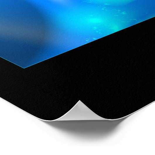 Naar beneden poster (Hoek)