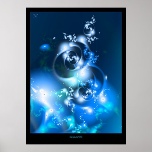 Naar beneden poster (Voorkant)