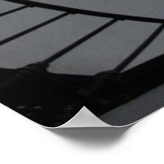 Naar beneden poster (Hoek)