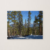 Naar beneden van Mitchell Peak in Sequoia Legpuzzel (Horizontaal)