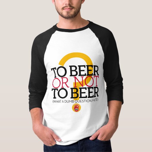 Naar bier of niet naar bier, van el Señor Smith? T-shirt (Voorkant)