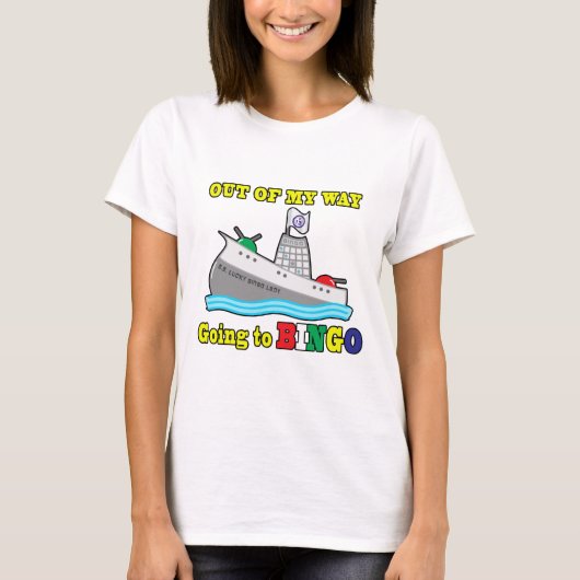 Naar Bingo T-shirt (Voorkant)