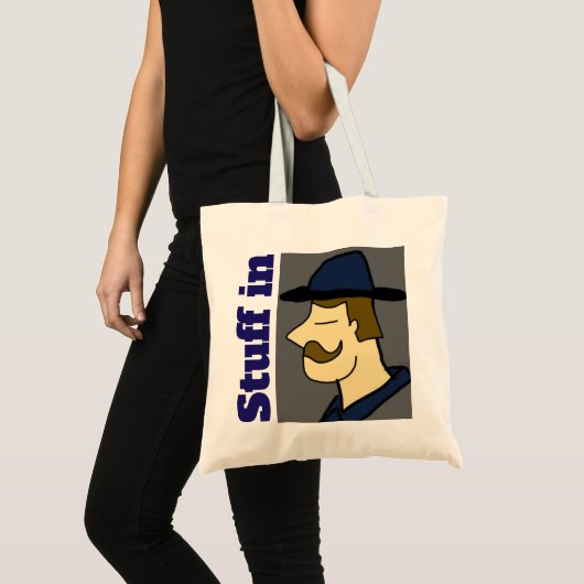 Naar binnen tote bag (Voorkant (product))