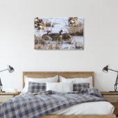 Naar binnen verplaatsen canvas afdruk (Insitu (Slaapkamer))