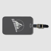 Naar boven bagagelabel (Voorkant (horizontaal))