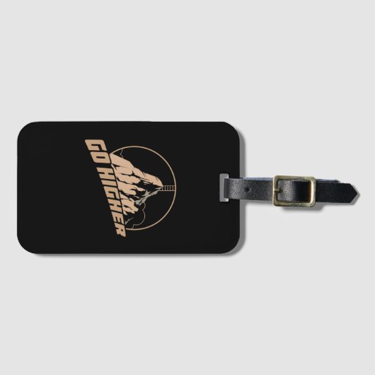 Naar boven bagagelabel (Voorkant (horizontaal))