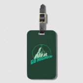 Naar boven bagagelabel (Voorkant (verticaal))