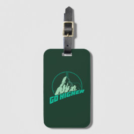 Naar boven bagagelabel