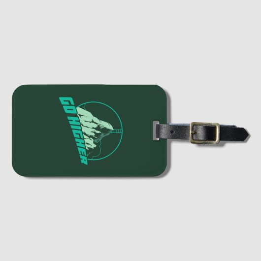 Naar boven bagagelabel (Voorkant (horizontaal))