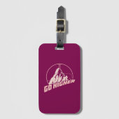 Naar boven bagagelabel (Voorkant (verticaal))