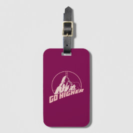 Naar boven bagagelabel