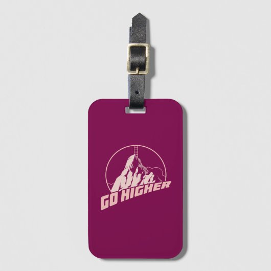 Naar boven bagagelabel (Voorkant (verticaal))