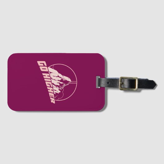 Naar boven bagagelabel (Voorkant (horizontaal))