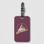 Naar boven bagagelabel (Voorkant (verticaal))