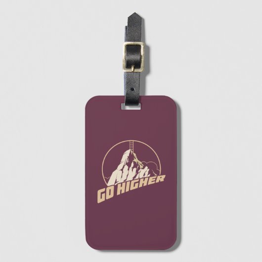 Naar boven bagagelabel (Voorkant (verticaal))