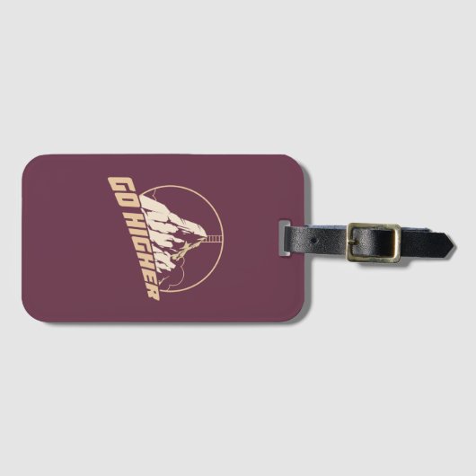 Naar boven bagagelabel (Voorkant (horizontaal))