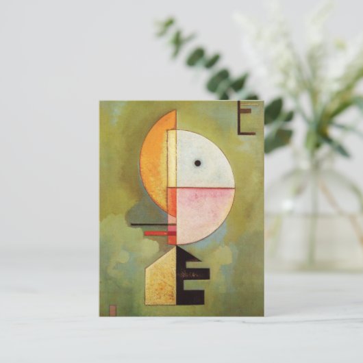 Naar boven briefkaart (Staand voorkant)