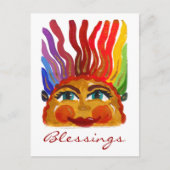 Naar boven Briefkaart (Voorkant)