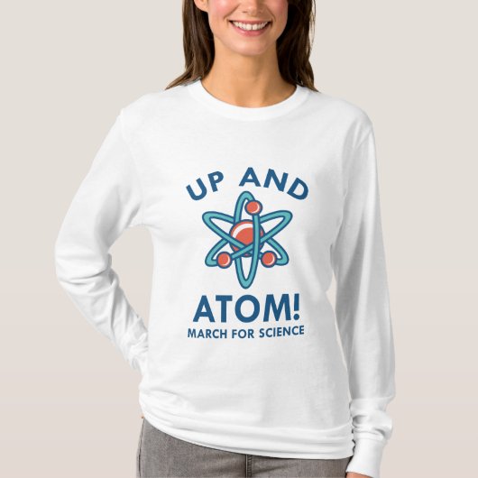 Naar boven en naar beneden! t-shirt (Voorkant)