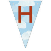 Naar boven en naar weg. vlaggetjes (Tweede vlag)