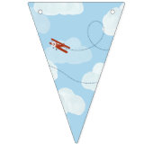 Naar boven en naar weg. vlaggetjes (Eerste vlag)