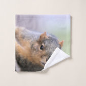 Naar boven gaan bad handdoek (Wasdoekje)