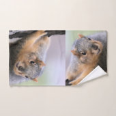 Naar boven gaan bad handdoek (Handdoek)