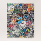 Naar boven in de zolder legpuzzel (Verticaal)