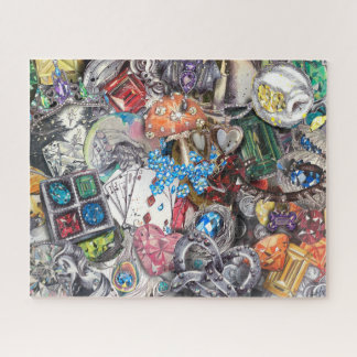 Naar boven in de zolder legpuzzel