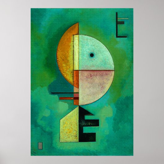 Naar boven - Kandinsky Poster (Voorkant)