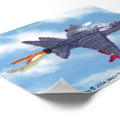 Naar boven, naar boven en weg!!! poster (Hoek)