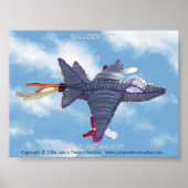 Naar boven, naar boven en weg!!! poster (Voorkant)