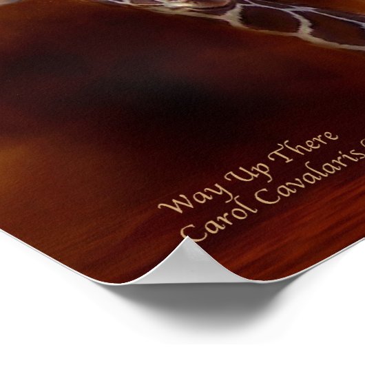 Naar boven, Poster/afdruk Poster (Hoek)